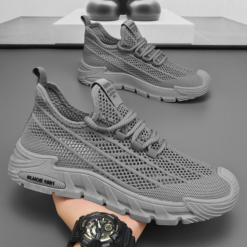 【新品促销】男鞋夏季透气网面鞋