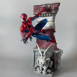 漫威英雄远征手办DXG蜘蛛侠模型GK蜘蛛侠雕像复仇者联盟摆件礼物