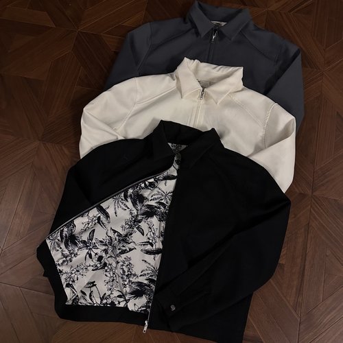 自带氛围感的水墨画外套