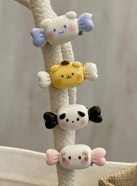 少女心小夹子儿童可爱发饰刘海夹子甜美小抓夹学生发夹刘海侧边夹