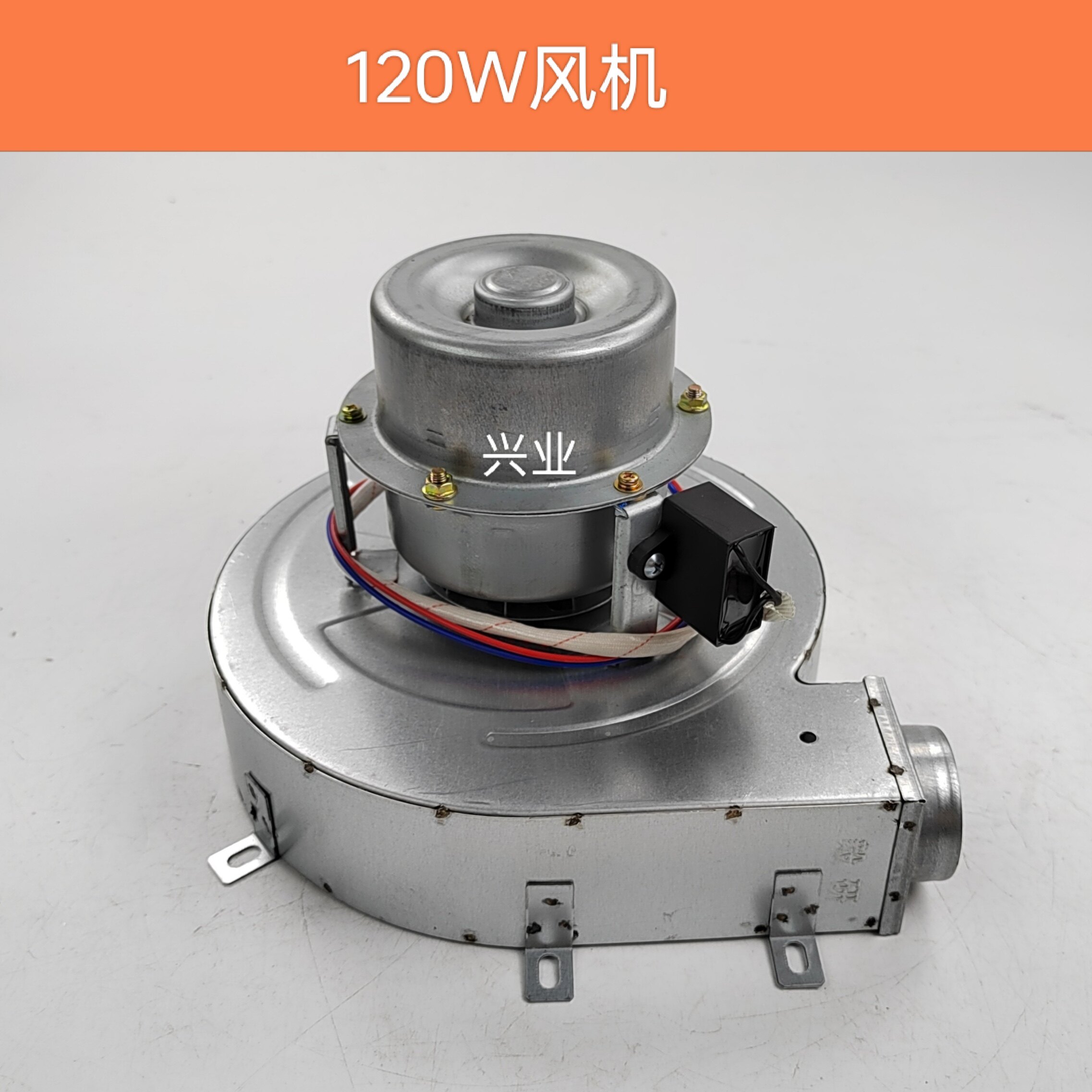 100W120W蒸包炉煮面炉风机图片