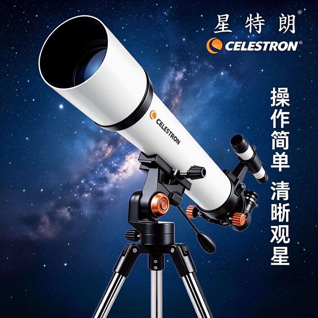 星特朗天文望远镜儿童科学实验套装小学生十岁高清高男孩生日礼物