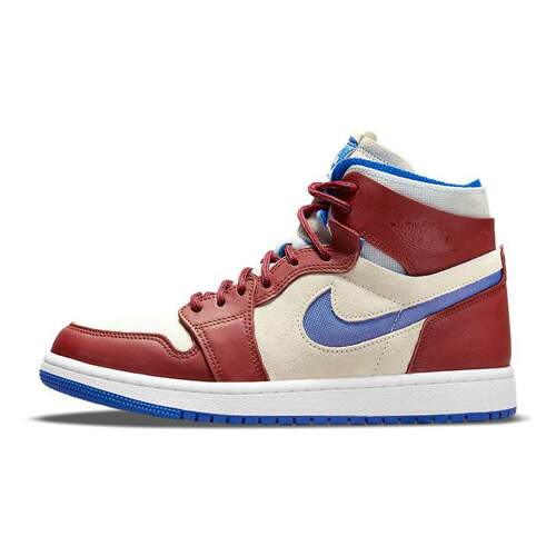 Air Jordan 1 High Zoom Air CMFT Team Red 复古篮球鞋 女款
