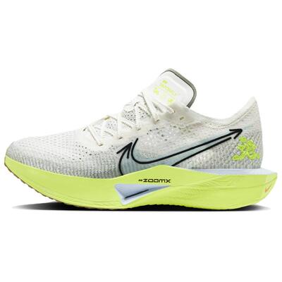 Nike ZoomX Vaporfly Next% 3 运动舒适 低帮跑步鞋 男款 米