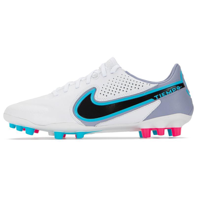 Nike Legend 9 Pro AG 人造草地 轻便耐磨 足球鞋 白蓝粉