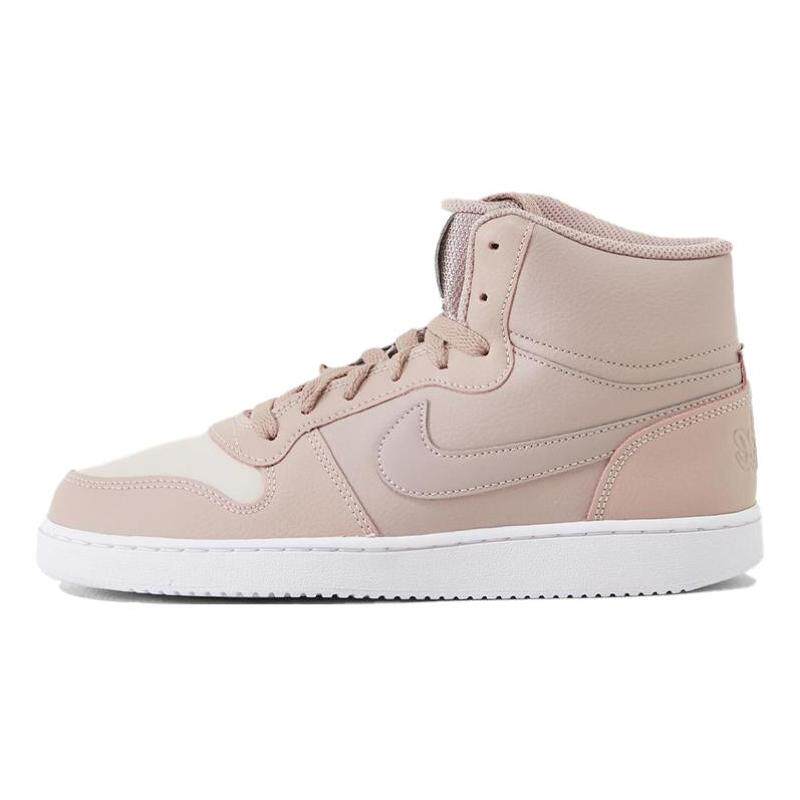 Nike EBERNON Mid 防滑 中帮 板鞋 女款 粉色