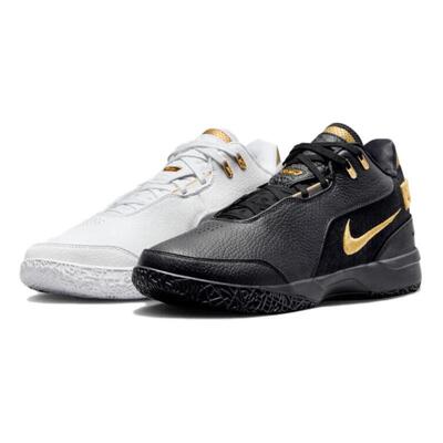 Nike LeBron NXXT Gen 时尚百搭 低帮 篮球鞋 男款 黑白金