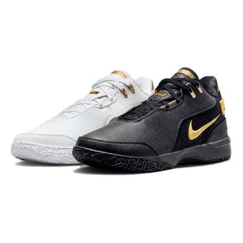 Nike LeBron NXXT Gen 时尚百搭 低帮 篮球鞋 男款 黑白金