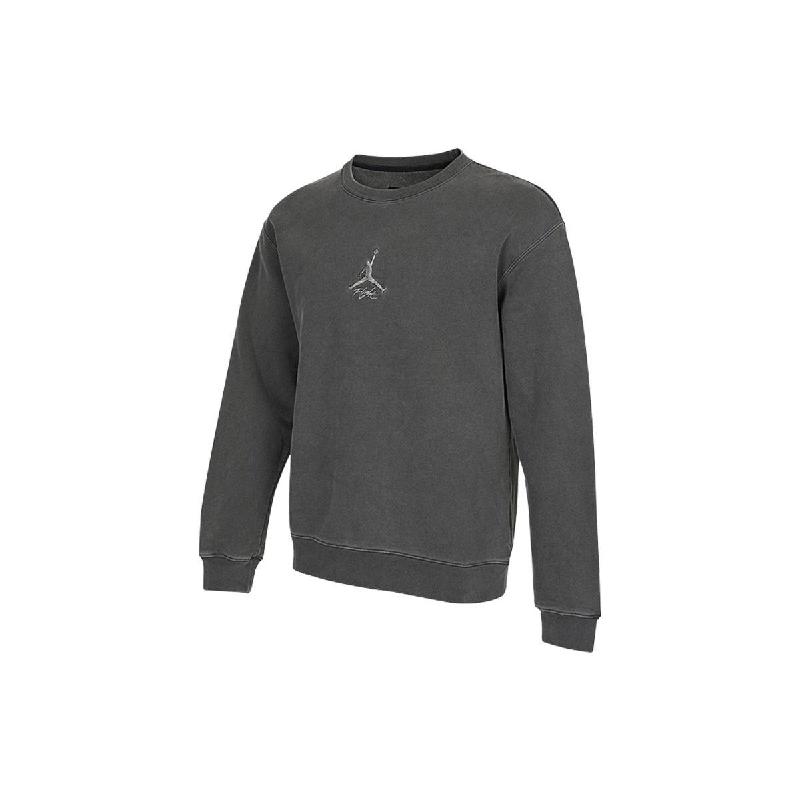 Jordan As M J Flt Hrtg Flc Crew 刺绣Logo运动纯色针织套头