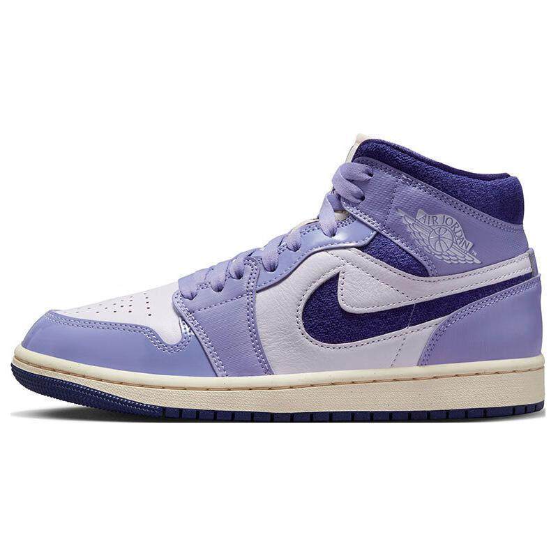 Jordan Air Jordan 1 Mid "Purple Chenille" 潮流 中帮 复古,运动鞋new,跑步鞋,淘宝优惠券,粉丝福利购,淘宝优惠卷