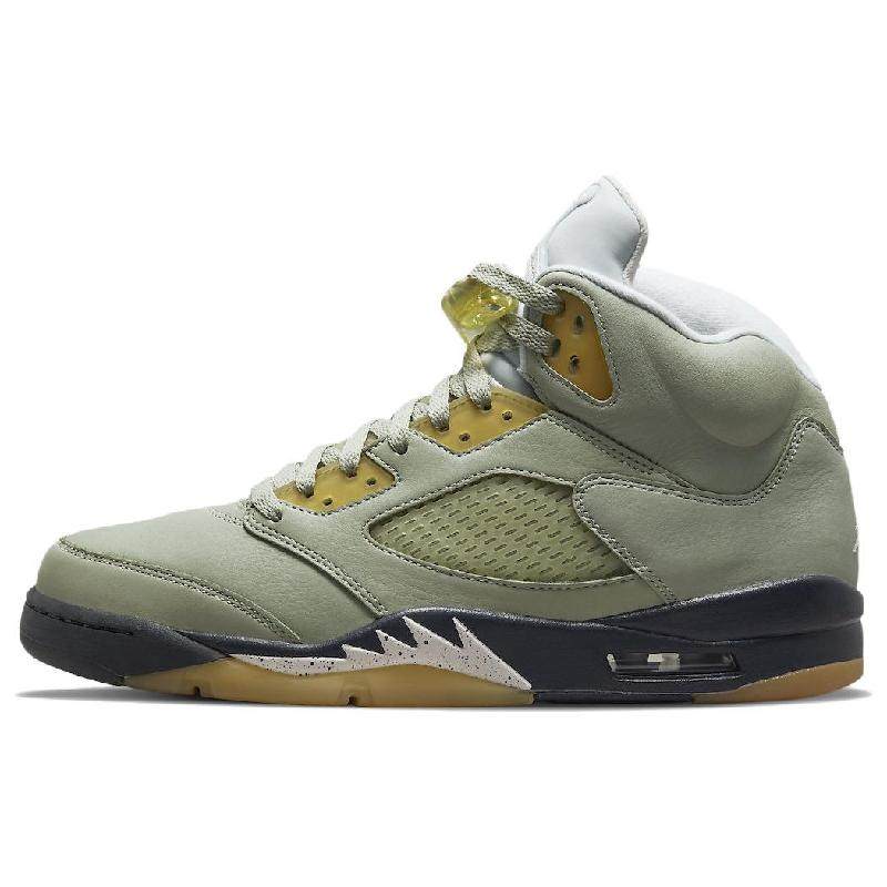 Jordan Air Jordan 5 retro "jade" 耐磨 中帮 复古篮球鞋 男