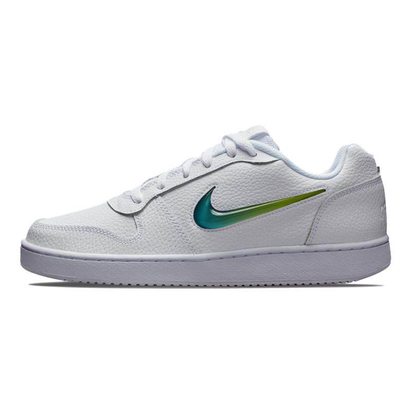 Nike EBERNON Low Premium 低帮 板鞋 男款 白红色