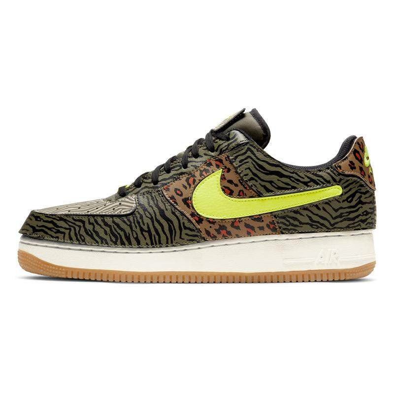 Nike Air Force 1 Low 动物园 棕绿 可拆卸魔术贴 男女同款#,运动鞋new,跑步鞋,淘宝优惠券,粉丝福利购,淘宝优惠卷