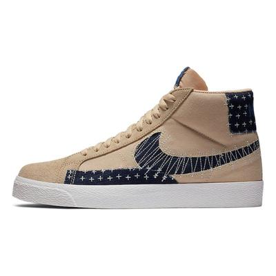 Nike Blazer mid SB “Sashiko” 刺绣 防滑 中帮 板鞋 男女同