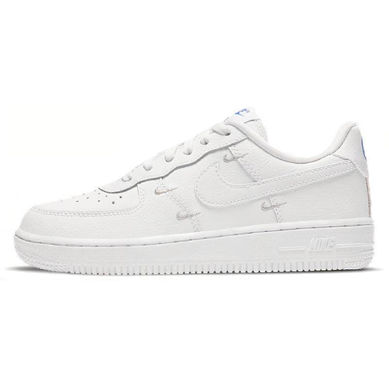 中童 Nike Air Force 1 Force 1 LV8 Ho20 低帮 板鞋 白蓝