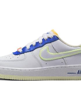 Nike Air Force 1 皮革 Player One休闲 防滑耐磨 低帮 儿童