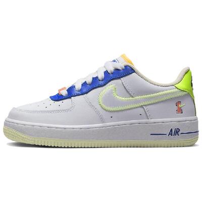 Nike Air Force 1 皮革 Player One休闲 防滑耐磨 低帮 儿童