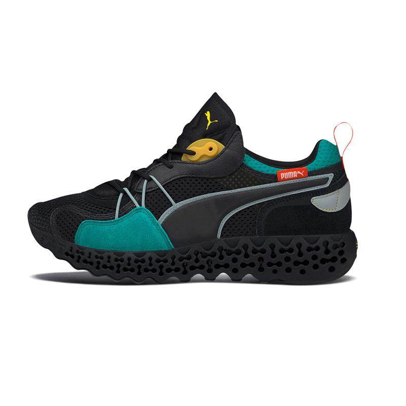 Puma Calibrate Restored Tron 黑绿 训练鞋