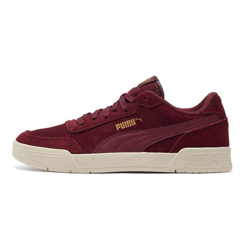 Puma Caracal 防滑低帮休闲板鞋 酒红 #送礼推荐