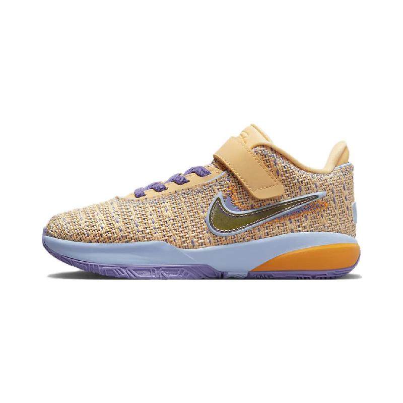 Nike LeBron 20 詹姆斯20 BP 防滑减震 低帮 儿童篮球鞋 中童