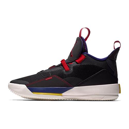 Air Jordan 33 University Red 耐磨高帮实战篮球鞋 大学红