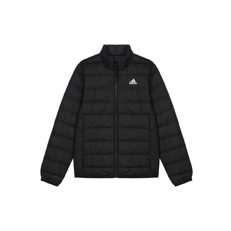 adidas服饰 撞色拼接户外运动530蓬连帽羽绒服 男款 绿色