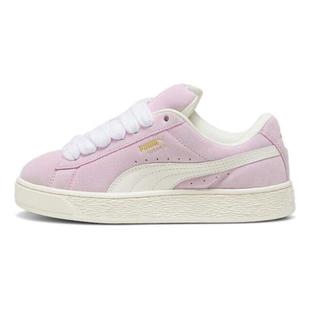 PUMA Suede XL 防滑 低帮 板鞋 男女同款 粉米