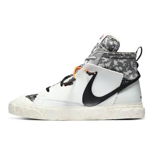 READYMADE x Nike Blazer 解构 中帮 板鞋 男女同款 灰白