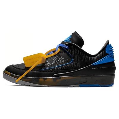 OFF-WHITE x Jordan Air Jordan 2 Retro Low SP Black and V