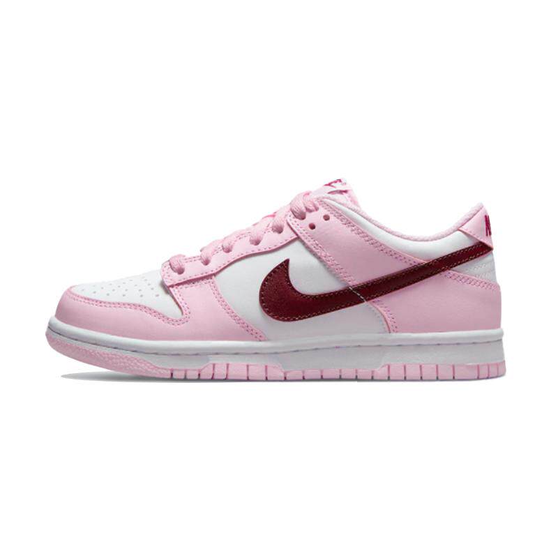 Nike Dunk 舒适百搭 防滑耐磨 低帮 儿童板鞋 樱花粉 儿童款