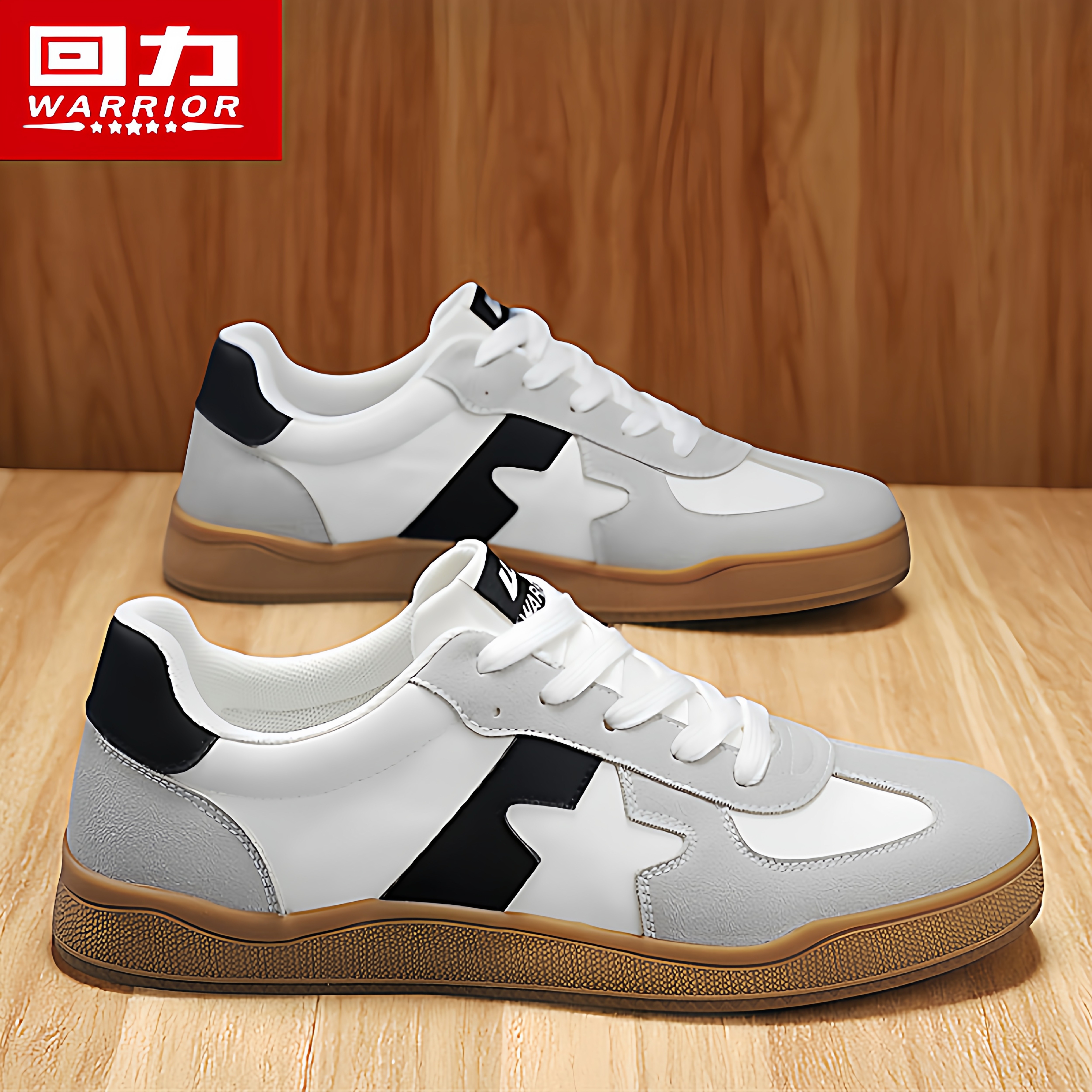 回力男鞋冬季百搭休闲小众原创星星板鞋青少年皮面运动增高小白鞋,流行男鞋,休闲板鞋,淘宝优惠券,粉丝福利购,淘宝优惠卷