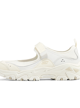 斯凯奇夏季新款女款玛丽珍休闲鞋透气耐磨多材质高回弹180211