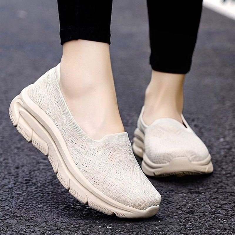 Skechers斯凯奇女鞋春秋季新款一脚蹬透气健步鞋时尚休闲运动单鞋,女鞋,时尚休闲鞋,淘宝优惠券,粉丝福利购,淘宝优惠卷