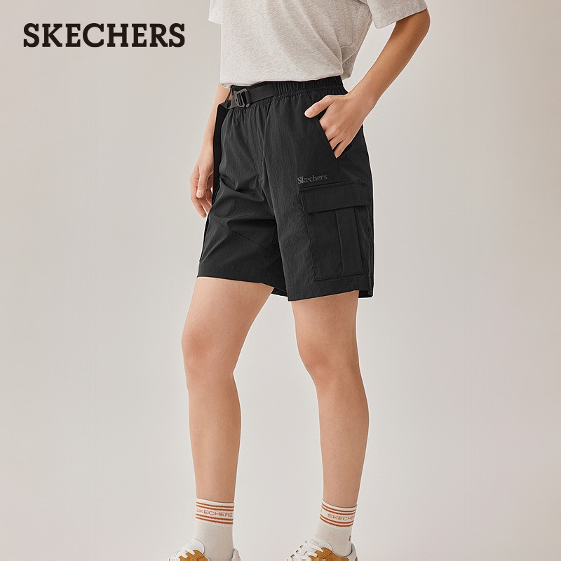 斯凯奇2026年新款夏季女运动短裤五分裤透气舒适休闲裤时尚工装裤,运动服/休闲服装,运动长裤,淘宝优惠券,粉丝福利购,淘宝优惠卷