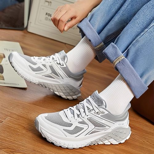 【明星同款】斯凯奇闪穿鞋|2025春新款女老爹鞋休闲运动鞋户外鞋