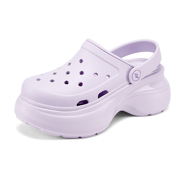 斯凯奇厚底增高洞洞鞋2026年秋冬新款休闲时尚凉鞋防水防滑泡泡鞋,女鞋,洞洞鞋,淘宝优惠券,粉丝福利购,淘宝优惠卷