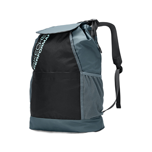 斯凯奇秋季男女同款双肩背包碳黑配色两用包大容量电脑仓通勤必备