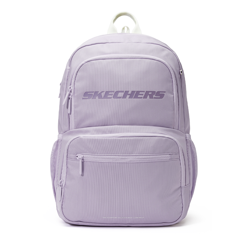 Skechers斯凯奇大容量高颜值双肩背包简约百搭电脑包学生通勤书包