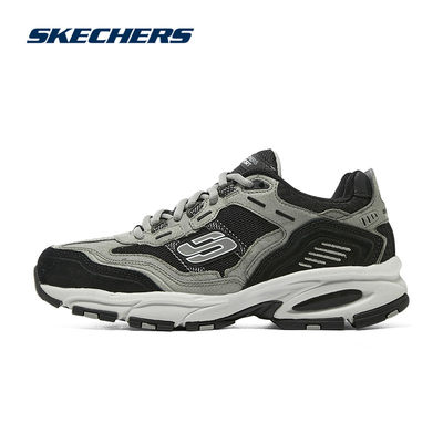 Skechers斯凯奇夏季厚底休闲男鞋