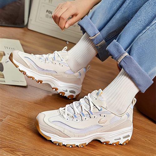 斯凯奇奶茶熊运动女鞋