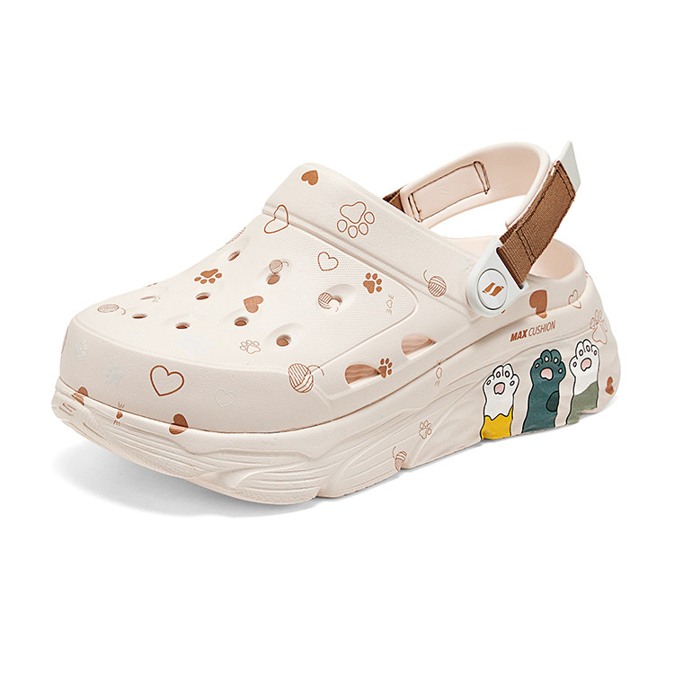 【好物体验】Skechers斯凯奇2026夏季新款女厚底洞洞鞋沙滩鞋凉鞋