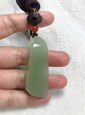 和田玉原石吊坠毛衣链挂件天然玉石保真一物一图直接拍包邮