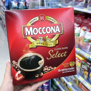 泰国本土Moccona经典美式无糖低卡黑咖啡粉泰国直邮进口包税