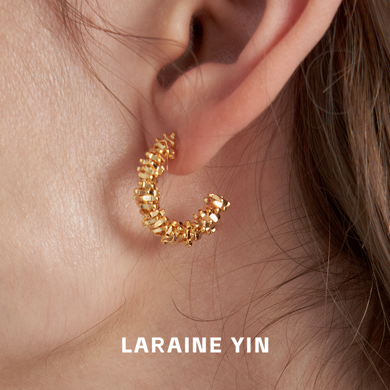 碎银子小众高级感耳环c形冷淡风耳圈通勤网红气质半圆轻奢耳饰,饰品/流行首饰/时尚饰品新,耳环,淘宝优惠券,粉丝福利购,淘宝优惠卷