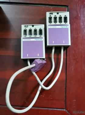 施耐德接口模块TSXCANTDM4二手拆机一组，成色如图，实议价商品