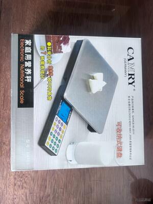 全新正品CAMRY家用电子厨房健康秤，全新，仅拆开拍照，议价商品