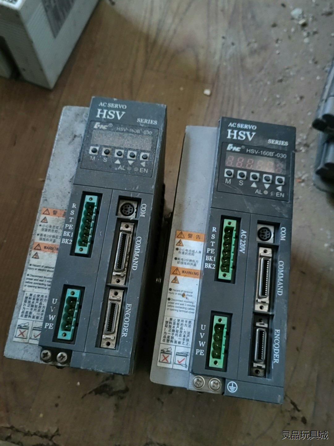 华中伺服驱动器,HSV-160B-030,拆机成色如图,共2议价商品