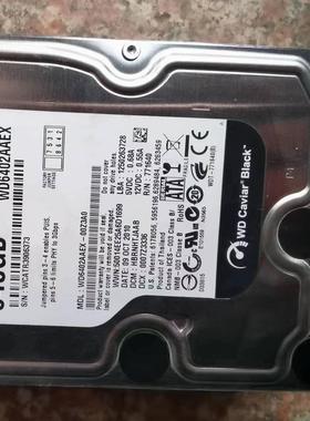 WD西数640G工业黑盘 WD6402AAEX SATA/6议价商品