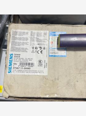 西门子交流接触器，型号3TS47 11-0XM0，全新未拆封洁川议价