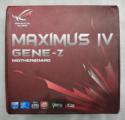 华硕Maximus IV GENE-Z玩家国度主板 1155洁川议价